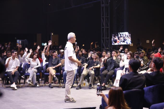 FUJI AN INFLUENCER DUKUNG PROGRAM INTERNET GRATIS GANJAR