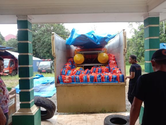 BNPB BERIKAN DUKUNGAN PENANGANAN DARURAT BANJIR DAN LONGSOR DHARMASRAYA