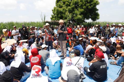 GANJAR, TEBU PETANI HARUS TERBELI SEBELUM NEGARA IMPOR GULA