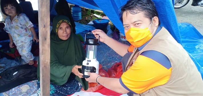 Catatan Tenaga Ahli BNPB Egy Massadiah dari Lokasi Gempa Mamuju: DENGAN GARAM, GELAP JADI TERANG
