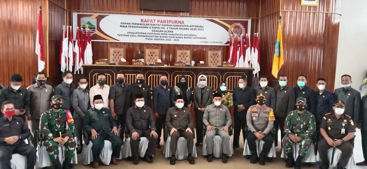 DPRD KOTABARU USUL BERHENTIKAN BUPATI & WAKIL BUPATI 