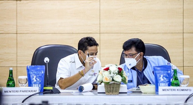 DUA MENTERI SEPAKAT DESA WISATA DAN DSP TAK LAGI MISKIN SINYAL HANDPHONE