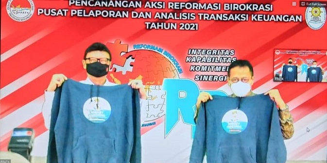 JANJI DIAN EDIANA RAE, REFORMASI BIROKRASI PPATK TIDAK SEKEDAR SEREMONIAL 