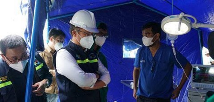 SCREENING & TESTING PENGUNGSI KORBAN GEMPA SULBAR CEGAH PENULARAN COVID-19