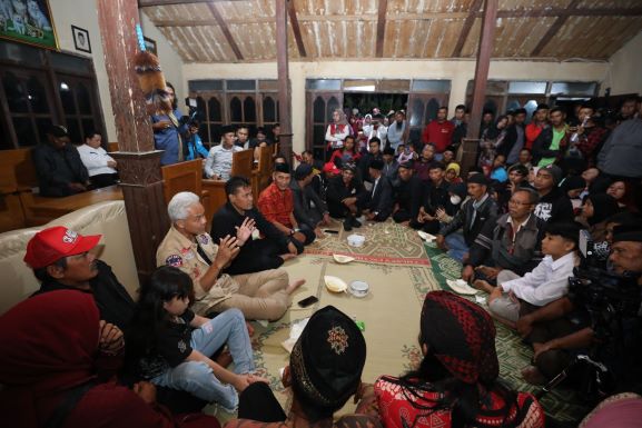 GANJAR MENGINAP DI MAGETAN, SELAMAT DATANG SATRIA GUNUNG LAWU