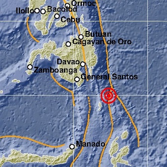 GEMPA KUAT M7.0 GUNCANG KEPULAUAN TALAUD SULAWESI UTARA