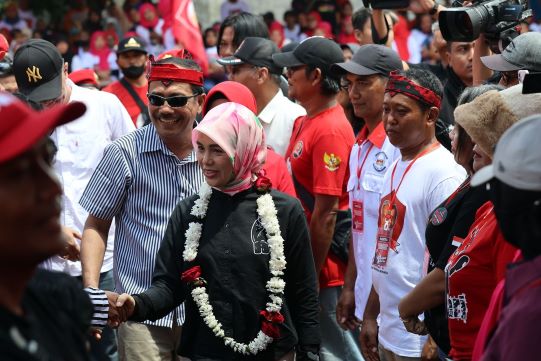 ATIKOH SAPA SIMPATISAN DAN RELAWAN GANJAR - MAHFUD DI NGANJUK