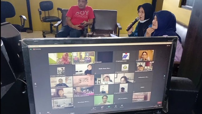 GEMA SAIJAAN 102 FM TIMBA ILMU DI WEBINAR MUSIC FOR RADIO INDONESIAPERSADA.ID