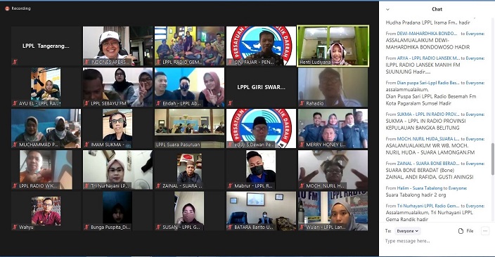 RATUSAN CREW RADIO PUBLIK SE – INDONESIA IKUTI DIKLAT REPORTER BI LIVE INDONESIAPERSADA.ID