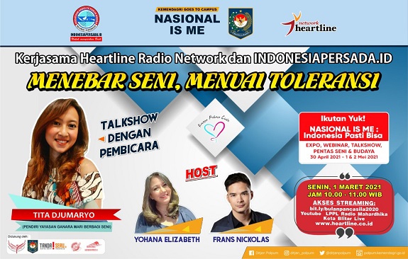 SETAHUN TALKSHOW NASIONAL IS ME SEMAKIN DINANTI