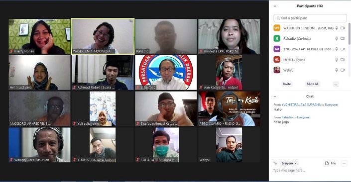 BIMTEK TALKSHOW RADIO UNTUK LPPL INDONESIA