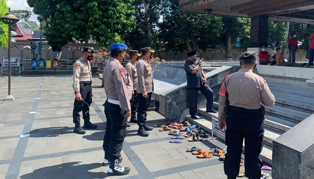 KOTA BLITAR ZERO PELANGGARAN PROKES COVID-19 SELAMA LIBUR LEBARAN