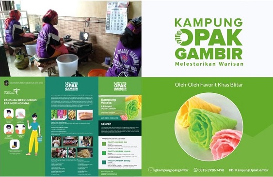 OPAK GAMBIR ANTAR KOTA BLITAR MASUK 4 BESAR KELURAHAN GOTONG ROYONG JAWA TIMUR
