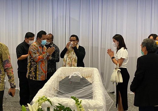 WAGUB PAPUA WAFAT, DIRJEN POLPUM KEMENDAGRI SAMPAIKAN DUKA CITA