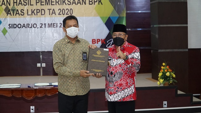 SATU – SATUNYA DI JATIM, KOTA BLITAR RAIH PREDIKAT WTP 11 KALI BERTURUT – TURUT
