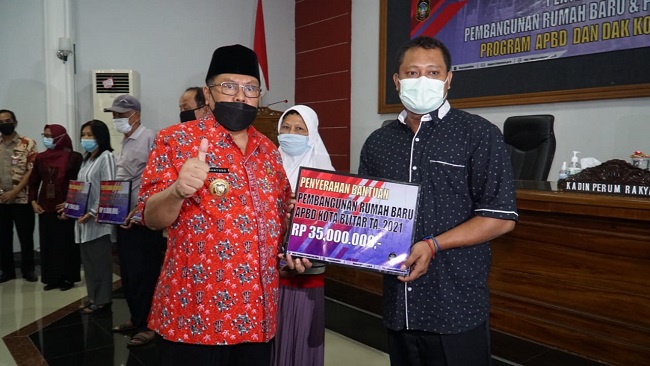 RP 4 M UNTUK REHAB 324 RUMAH WARGA KOTA BLITAR
