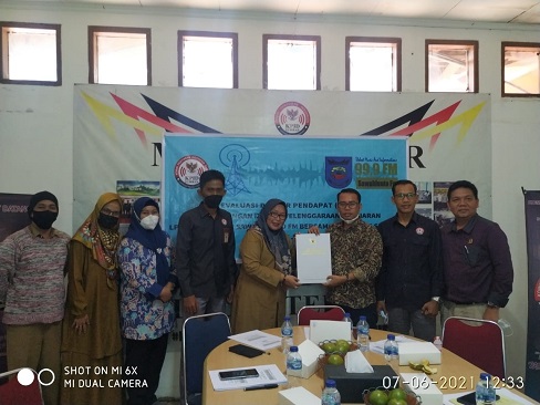 LOLOS EVALUASI KPID, IPP SAWAHLUNTO FM SUMBAR DIPERPANJANG 5 TAHUN