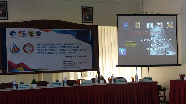 UMKM WONOGIRI BELAJAR BRANDING PRODUK ONLINE DENGAN PROGRAM PANDU DIGITAL KOMINFO