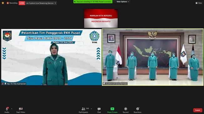 PKK JANGAN SEKEDAR PELENGKAP