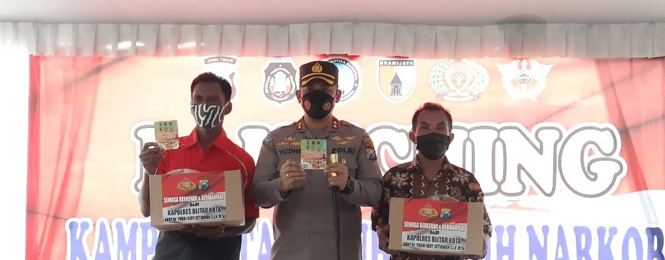 ADA DI KOTA BLITAR, KAMPUNG TANGGUH BERSIH NARKOBA