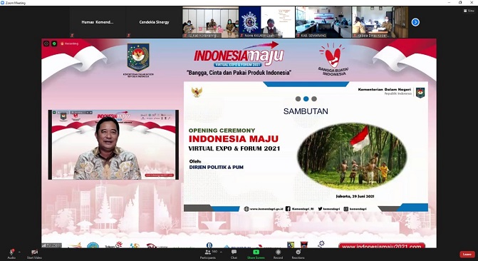 DIRJEN POLPUM KEMENDAGRI DORONG WARGA BANGGA, CINTA DAN PAKAI PRODUK INDONESIA