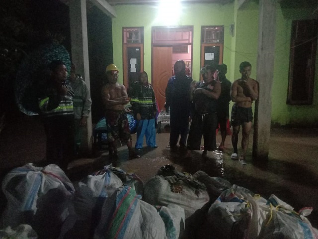 333 KK BOLAANG MONGONDOW SELATAN TERDAMPAK BANJIR, BPBD SIAGAKAN PERSONIL