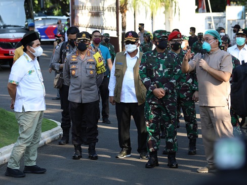 PENGENDALIAN COVID-19 HARUS DILAKUKAN BERSAMA DENGAN GOTONG ROYONG