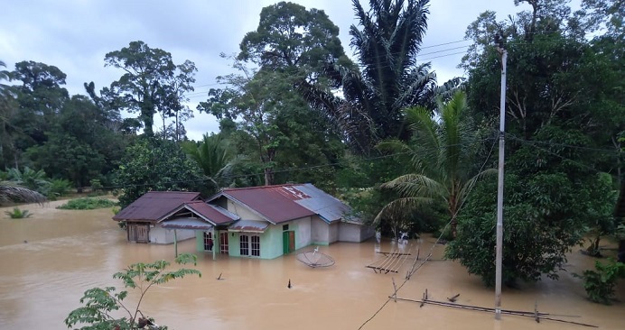 BANJIR MENDOMINASI BENCANA ALAM DI INDONESIA PERIODE JULI 2021