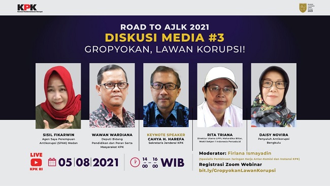 LPPL STRATEGIS MENYUARAKAN PENDIDIKAN ANTI KORUPSI DI DAERAH