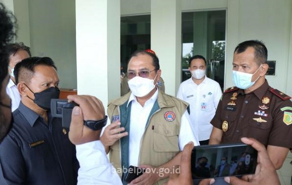 TEMPAT ISOLASI TERPADU PEMPROV BABEL MAMPU TAMPUNG 400 ORANG