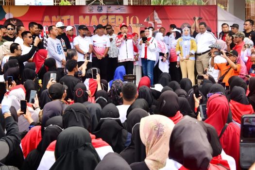 SADAR KESEHATAN, SULAWESI SELATAN BUAT GERAKAN ANTI MAGER