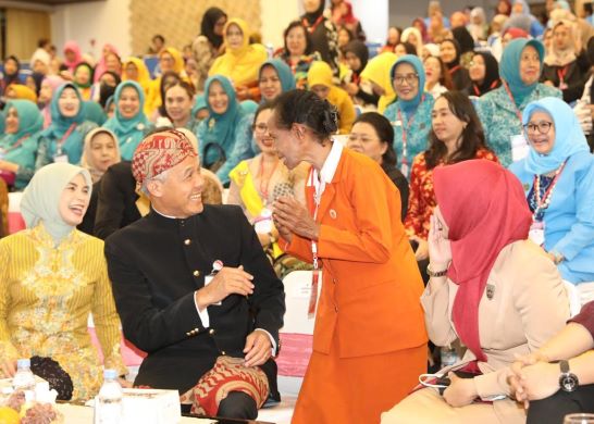 GANJAR: PEREMPUAN HARUS PERJUANGKAN HAK DALAM SETIAP KEBIJAKAN