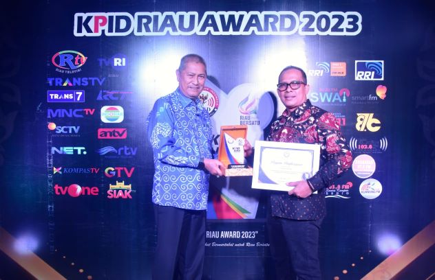 RADIO GEMILANG INHIL LPPL TERBAIK KATEGORI KHUSUS KPID RIAU AWARD 2023
