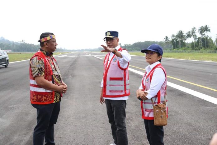 BULAN DEPAN, BANDARA MENTAWAI SIAP DIRESMIKAN JOKOWI