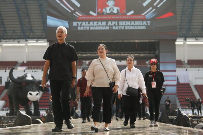 GANJAR & PUAN KOBARKAN SEMANGAT RAIH HATTRICK KEMENANGAN