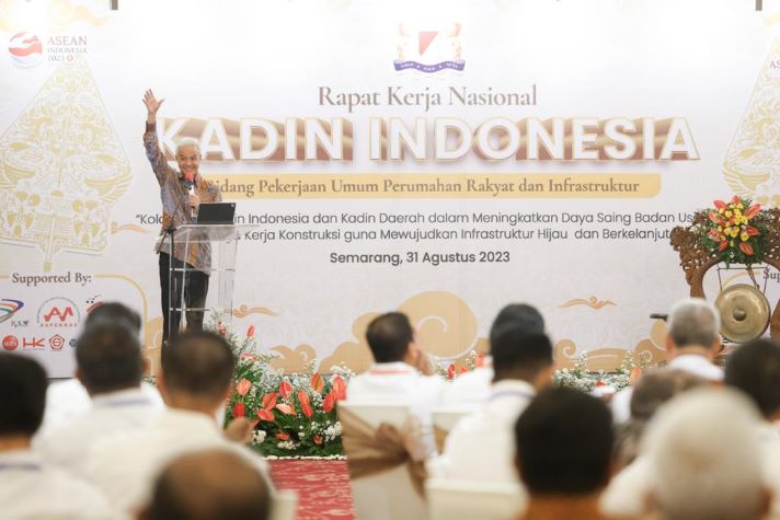 GANJAR SIAPKAN SDM PEMBANGUNAN INFRASTRUKTUR HIJAU MASA DEPAN