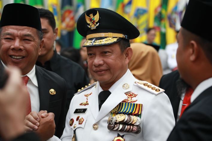 9 PJ. GUBERNUR DILANTIK, DIMINTA NETRAL DALAM PEMILU 2024