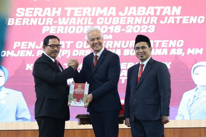 PJ. GUBERNUR JATENG SIAP LANJUTKAN KERJA POSITIF GANJAR