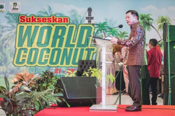 WORLD COCONUT DAY 2023, GORONTALO KEMBANGKAN POTENSI EKSPOR KELAPA