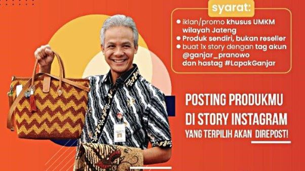 GANJAR JADI MENTOR UMKM SE-BANTEN