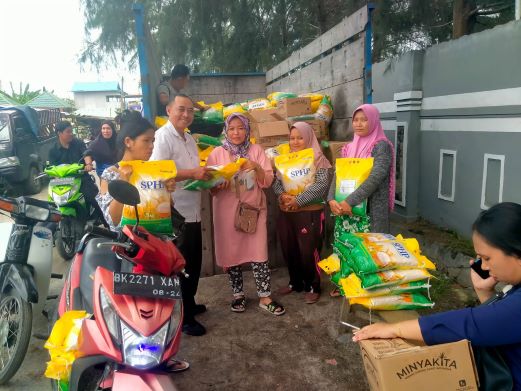 OPERASI PASAR BERAS, KENDALIKAN HARGA DAN INFLASI DI SERDANG BEDAGAI