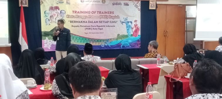 BI TEGAL RANGKUL PGRI ToT CINTA BANGGA PAHAM RUPIAH