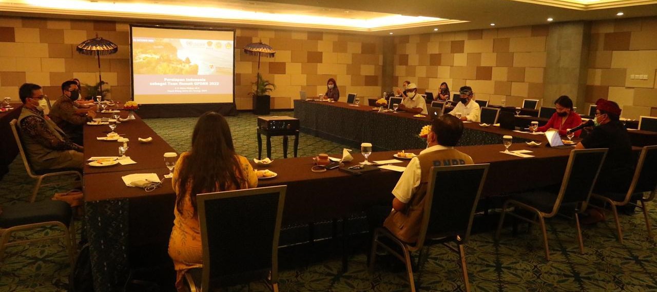 PERTEMUAN INTERNASIONAL PLATFORM GLOBAL PENGURANGAN RESIKO BENCANA 2022 DI BALI