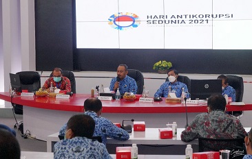 Bupati Ngawi, Ikuti Rakor Monev Capaian Pencegahan Korupsi Tematik Bersama KPK RI