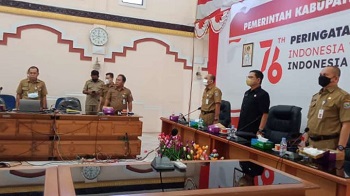 Pemkab Kotabaru Terima Penghargaan WTP Dari Kemenkeu