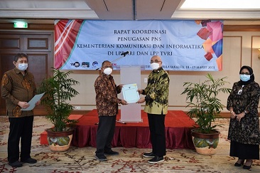 Transformasi Status Kepegawaian, Kominfo Tugaskan 4.911 PNS di LPP RRI dan TVRI