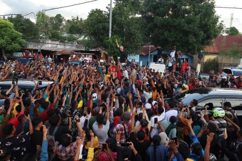 RIBUAN MAHASISWA NTT YAKIN GANJAR BISA PERBAIKI DEMOKRASI