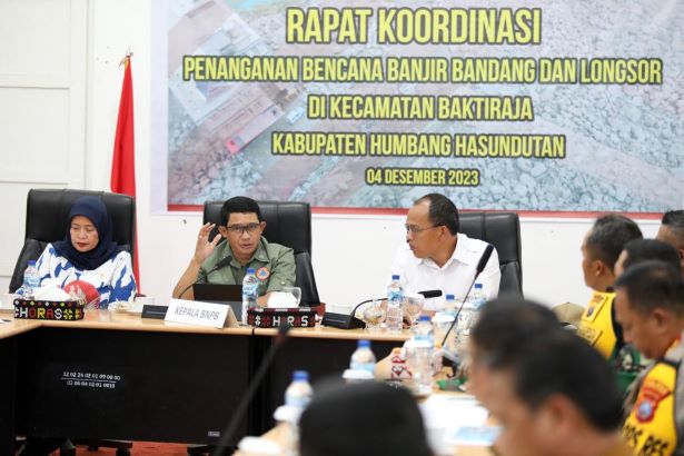 FORKOMPIMDA HUMBANG HASUNDUTAN DIMINTA WASPADA BANJIR SUSULAN