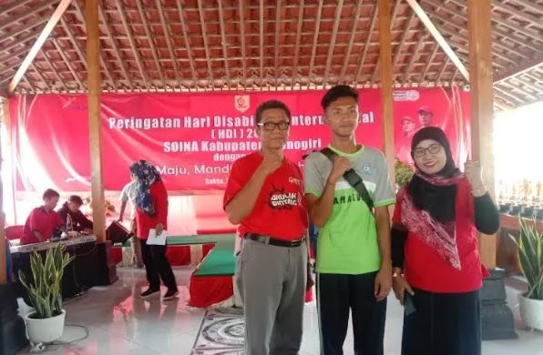 NANDANAR, ATLET DIFABEL ASAL WONOGIRI MASUK TIMNAS FUTSAL