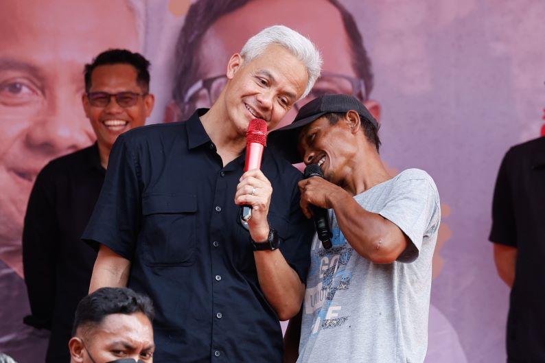3000 PETANI DAN NELAYAN BEKASI DUKUNG GANJAR TURUNKAN HARGA DAN BUKA LAPANGAN KERJA
